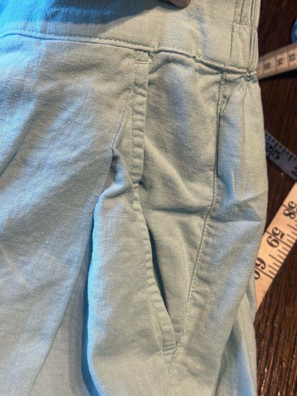 Madewell light blue Linen Pants size 8 - Picture 9 of 13
